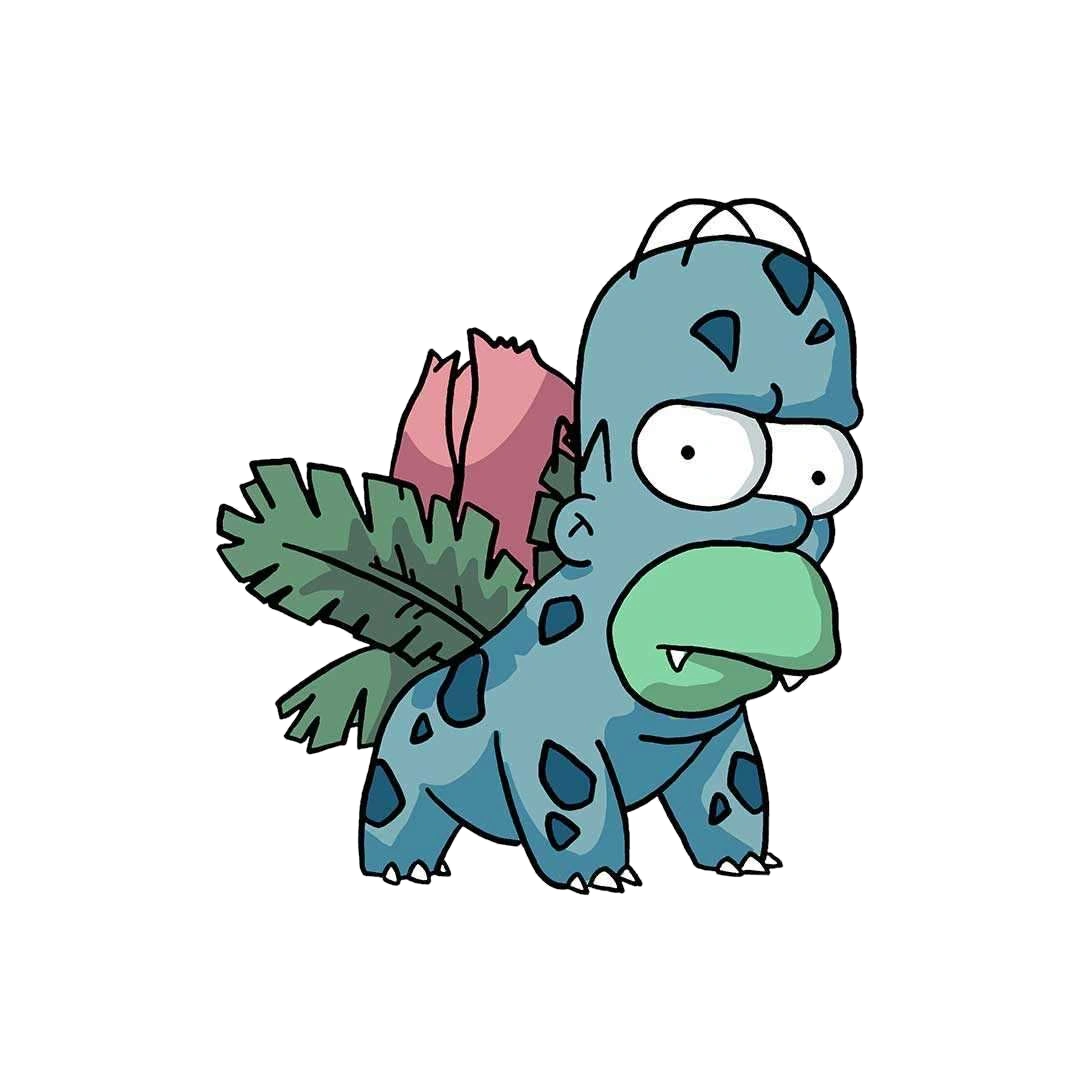 Simpson bulbsore Sticker